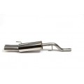 Piper exhaust Vauxhall Corsa D - 1.2 1.4 16v  Non SXi Stainless Steel Rear Box